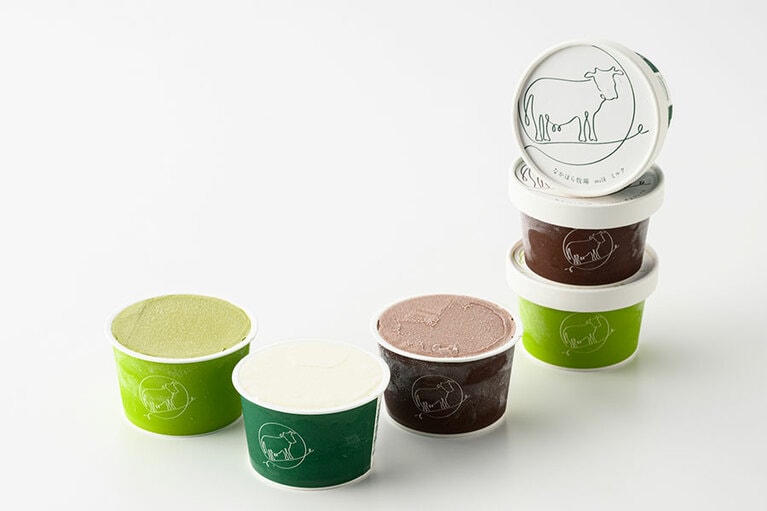 カップアイス6個セット 3,800円（104ml×6個入り）／なかほら牧場