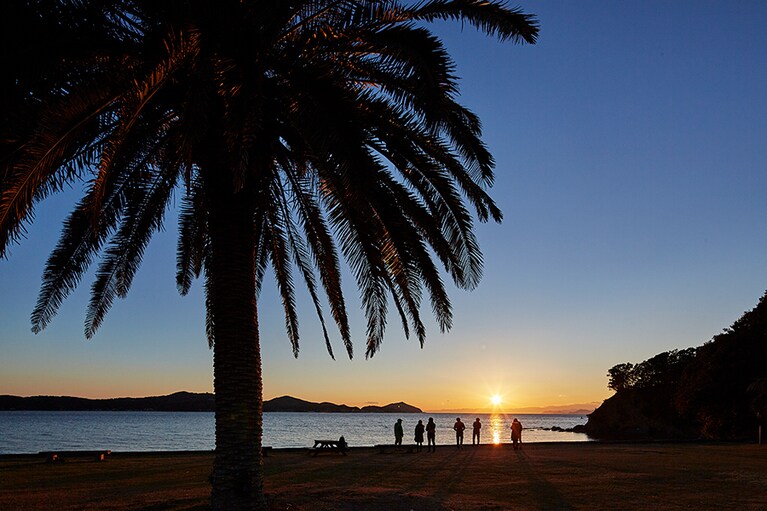 NEMU RESORT［三重／奥志摩温泉］NEMU RESORT西端に位置する浜辺「夕日に染まる浜」。