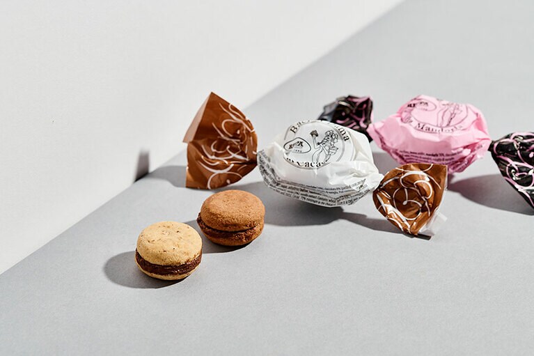 バーチディダマ アーモンド×カカオ 1,080円。