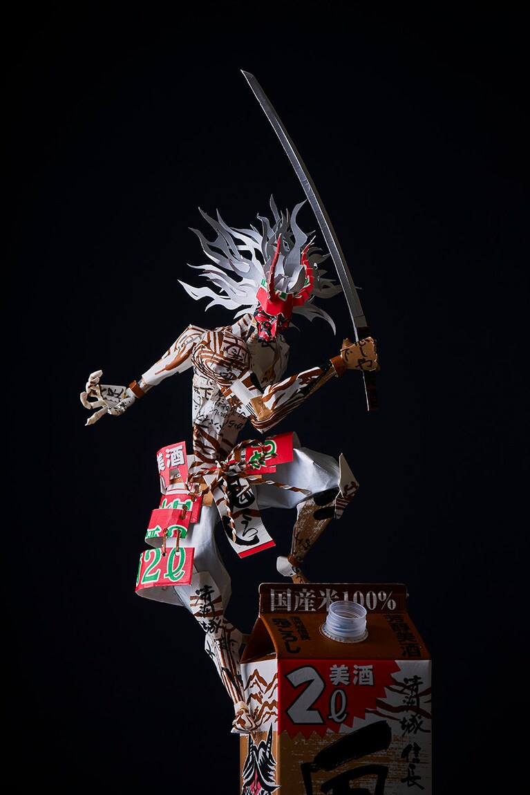 《鬼ころしの鬼》撮影：市瀬真以　※20歳未満の飲酒は法律で禁じられています。