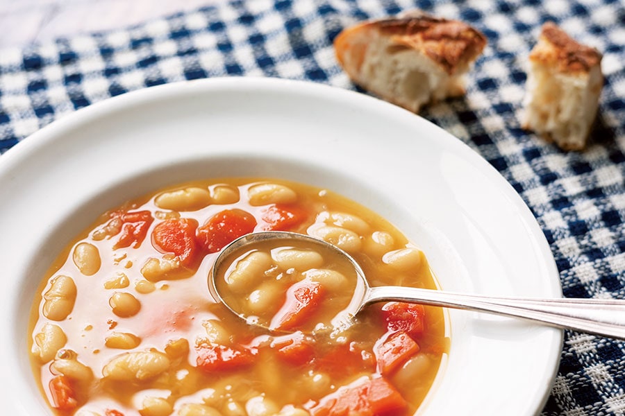 白インゲン豆と野菜のスープ／le traiteur K