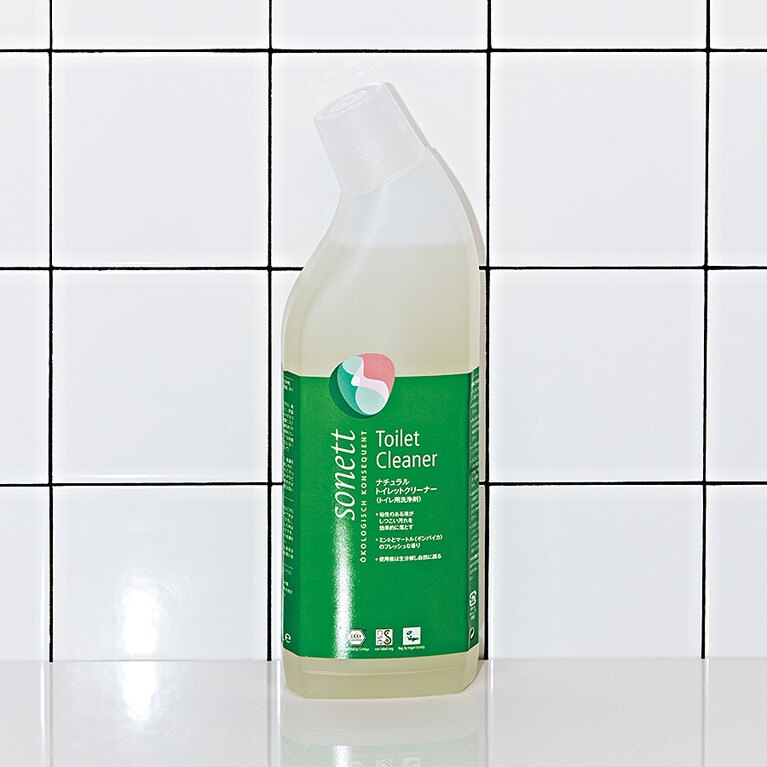 sonettの「ナチュラルトイレットクリーナー」 750ml 800円／おもちゃ箱