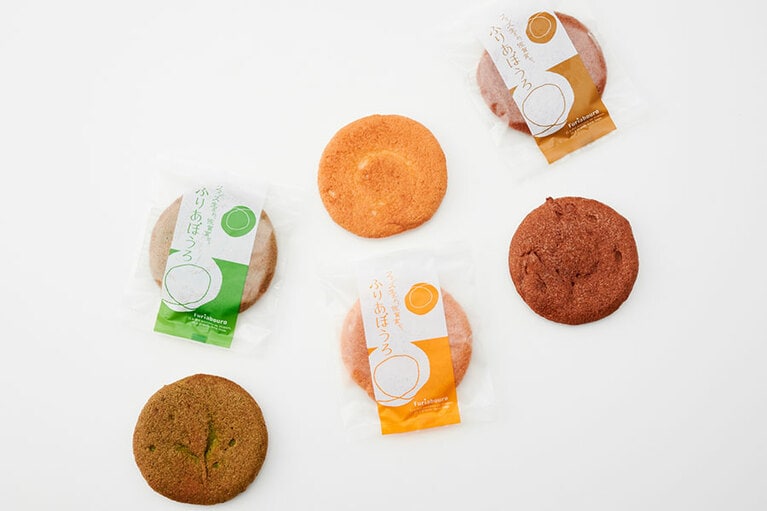 旬菓房ふりあん「ふりあぼうろ」各160円(税込)／佐賀県