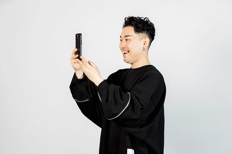 OK　カメラが目線の高さと同じ