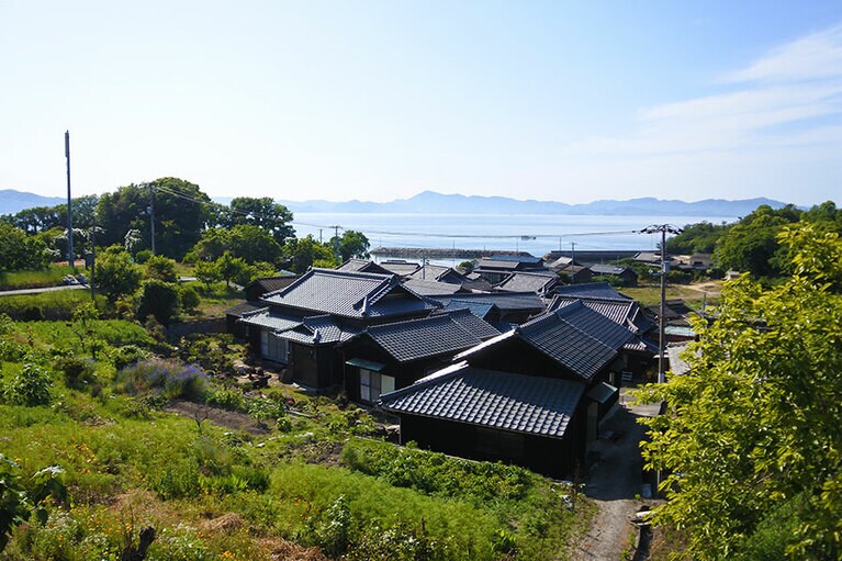 のどかな島時間が流れる豊島。