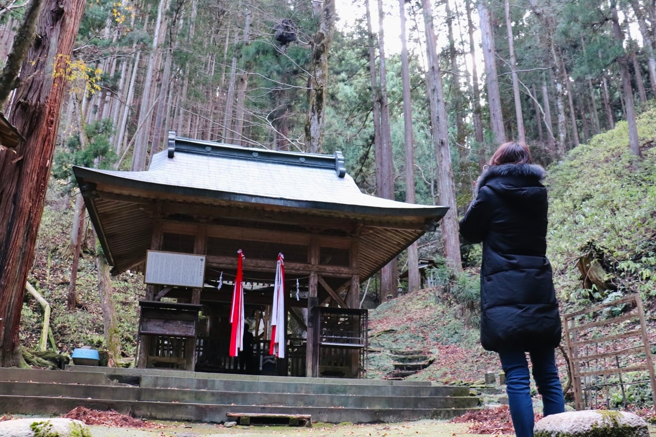 江嶋神社。🄫鳥取県観光連盟