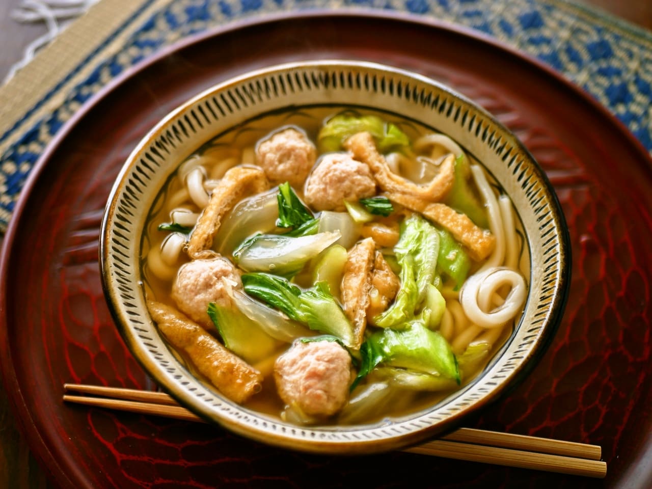 カロリーと満足度を意識した、白央さんのある日のランチ。