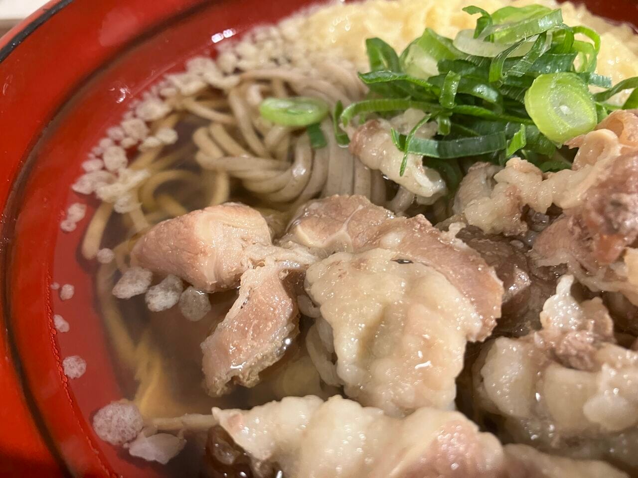 この牛肉がうまい、つゆも抜群