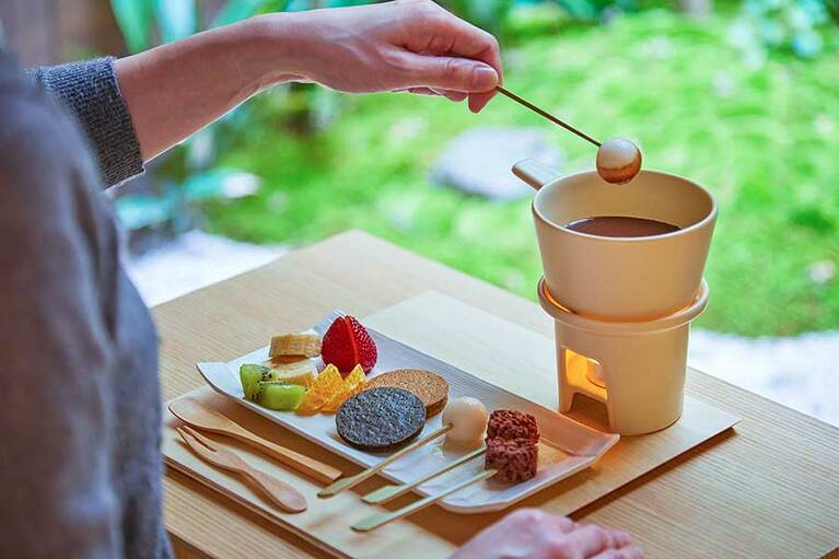 ショコ ラフォンデュ。