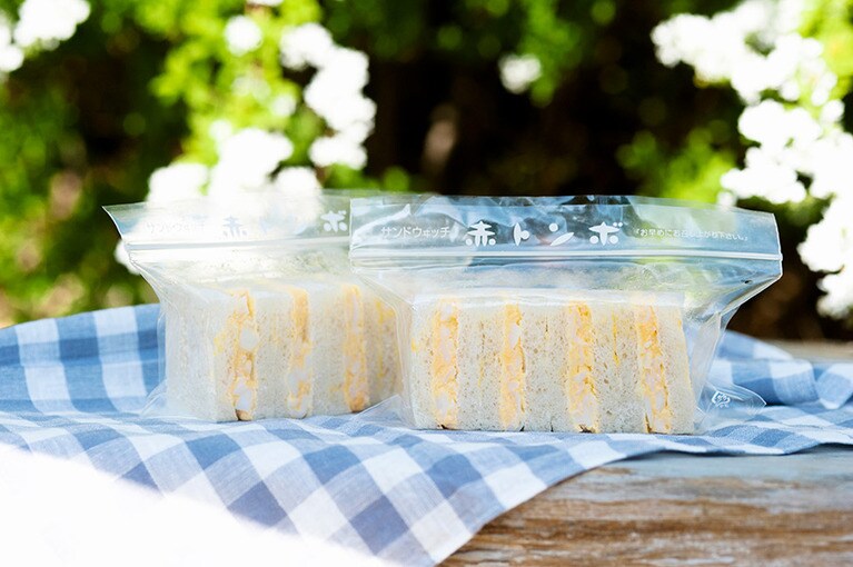 【赤トンボ 日本橋髙島屋店】エッグサラダ(1パック) 400円。