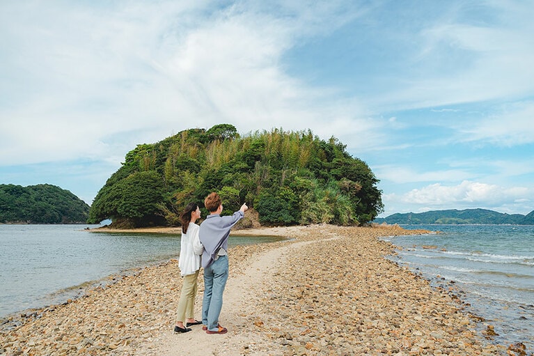 真宮島エンジェルロード。