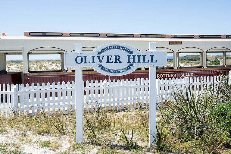 かわいい電車は現役。