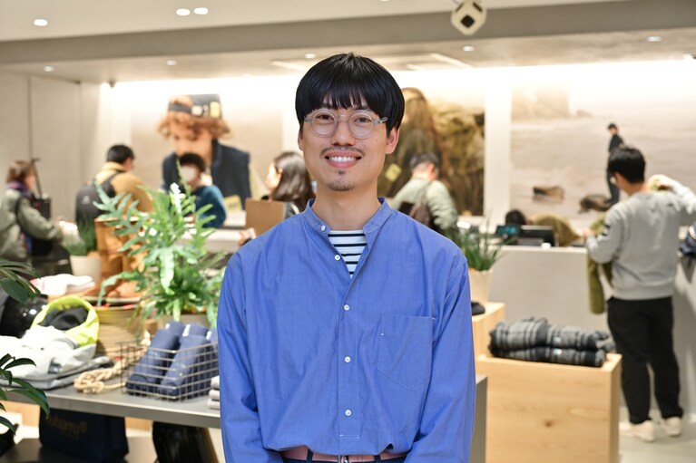 ヘリーハンセン事業部 企画グループMD 井上翔太さん。