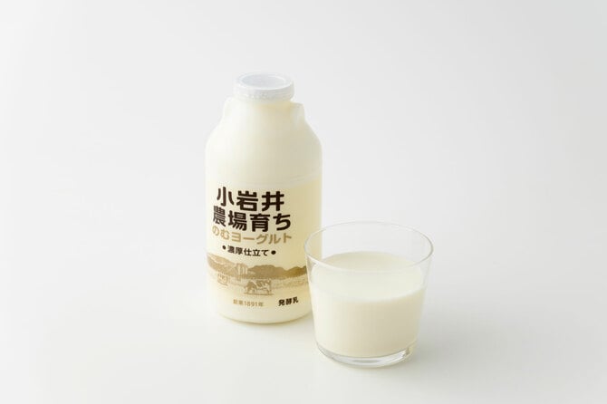 小岩井農場育ち のむヨーグルト 600円(500ml)。