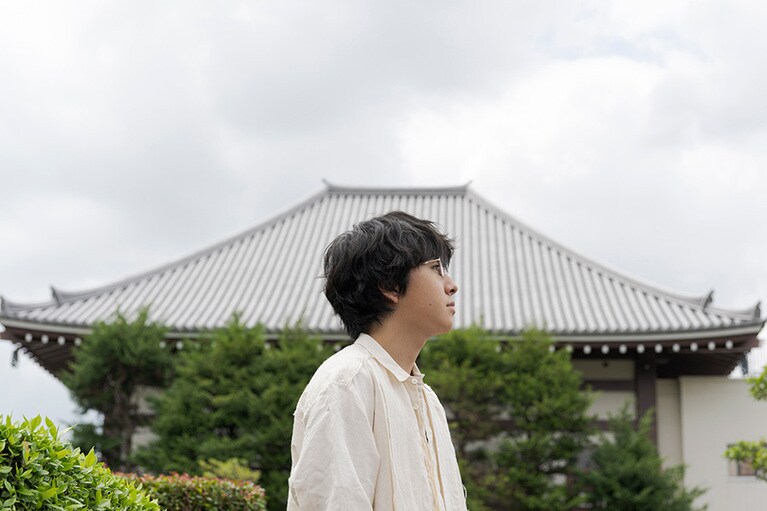 崎山蒼志さん。