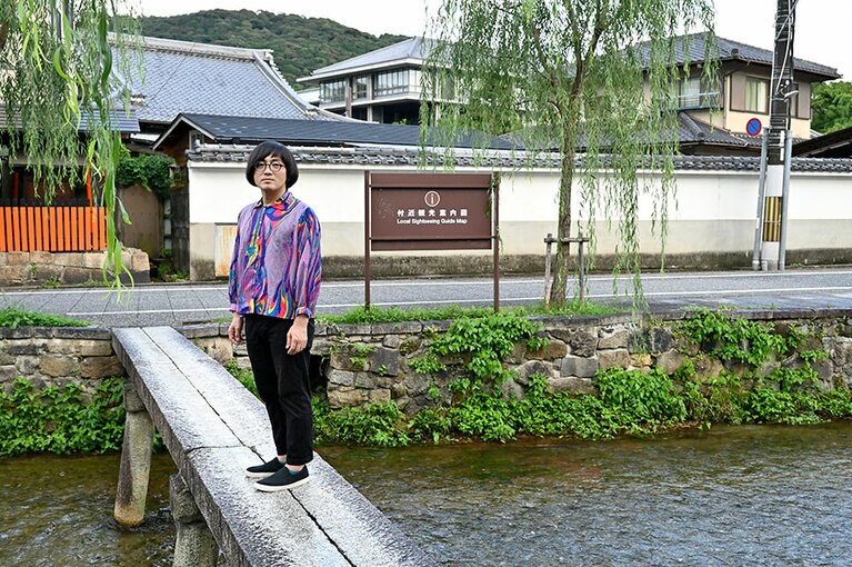 松原タニシ氏。