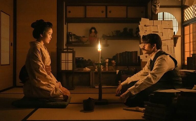 第12週、『鳥取の布団』を語るトキ　©NHK