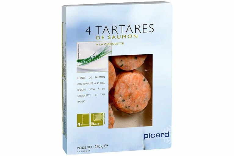 【第4位】アトランティックサーモンのタルタル1,815円。