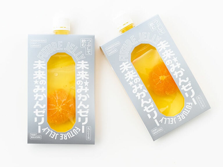 未来のみかんゼリー 各150g 598円／観音山フルーツガーデン