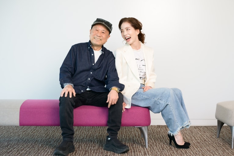 撮影は楽しい雰囲気。