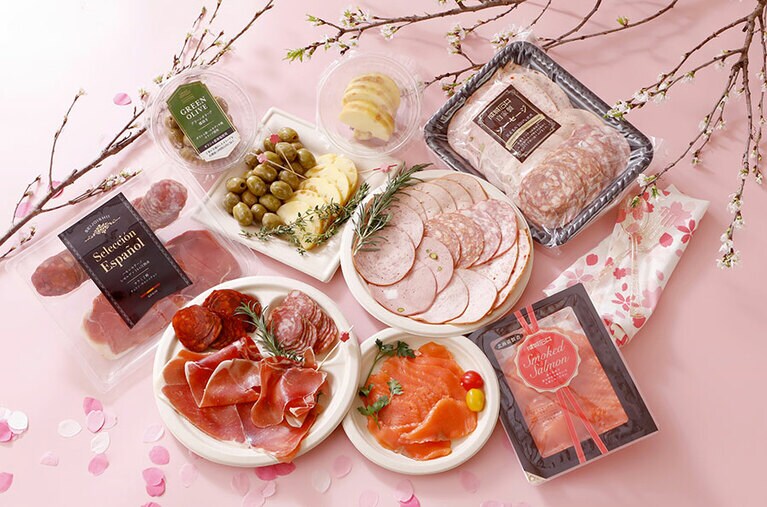 成城石井バイヤーセレクト！春の行楽にピッタリ！人気のオードブル詰合せ　税込4,500円。