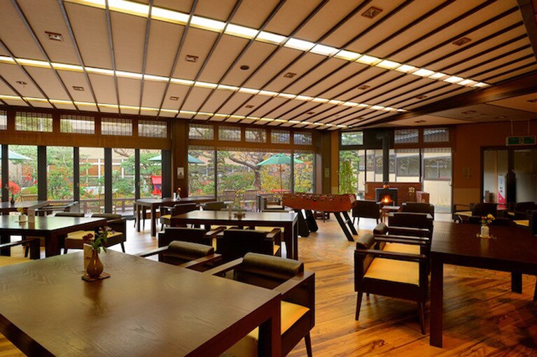 栄屋ホテル［山形／天童温泉］ロビー。