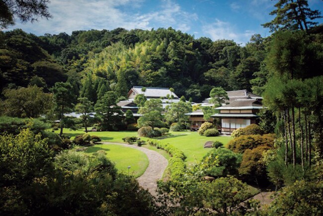 三養荘［静岡／伊豆長岡温泉］日本庭園。