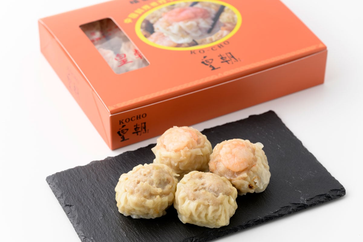 横浜海老大焼売ミックス 2,400円（12個入り）。