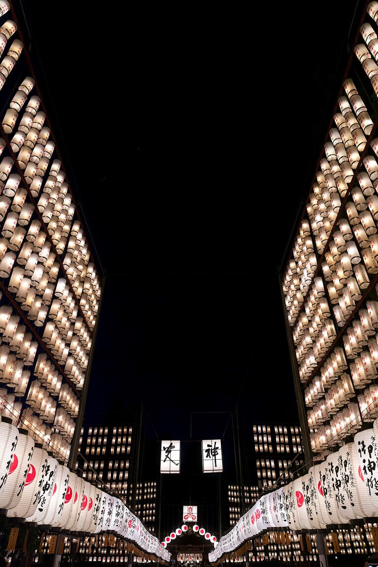 多賀大社万灯祭。