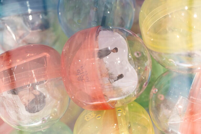 カプセルトイ。