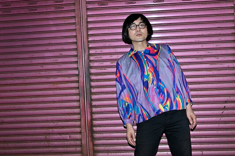 松原タニシ氏。