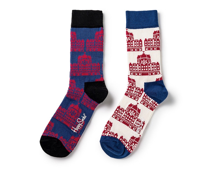 第5位 ハッピーソックス 「東京駅舎柄SOCKS」各1,620円