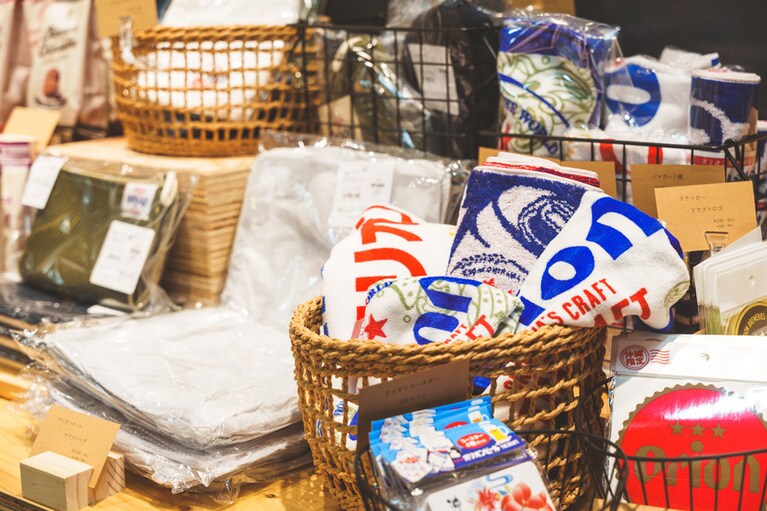 マニア垂涎のオリジナルグッズ。