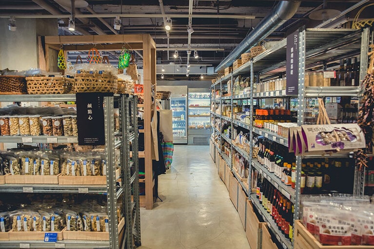 【神農生活×食習】店内。