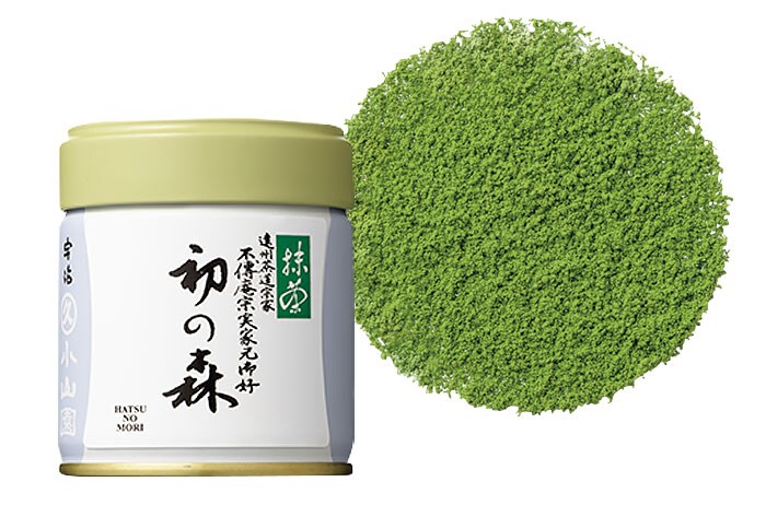 遠州茶道宗家 小堀宗実家元御好 初の森 40g 1,900円／丸久小山園