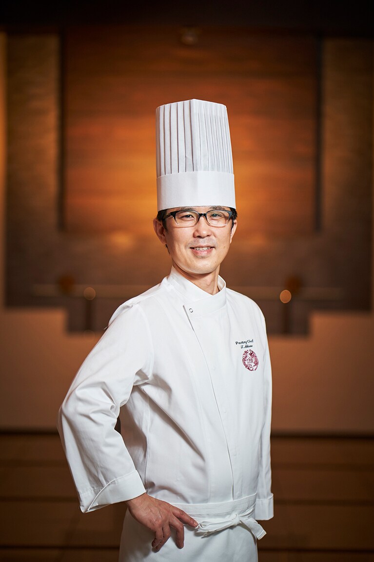 ホテル雅叙園東京・ペストリー料理長の生野剛哉さん。