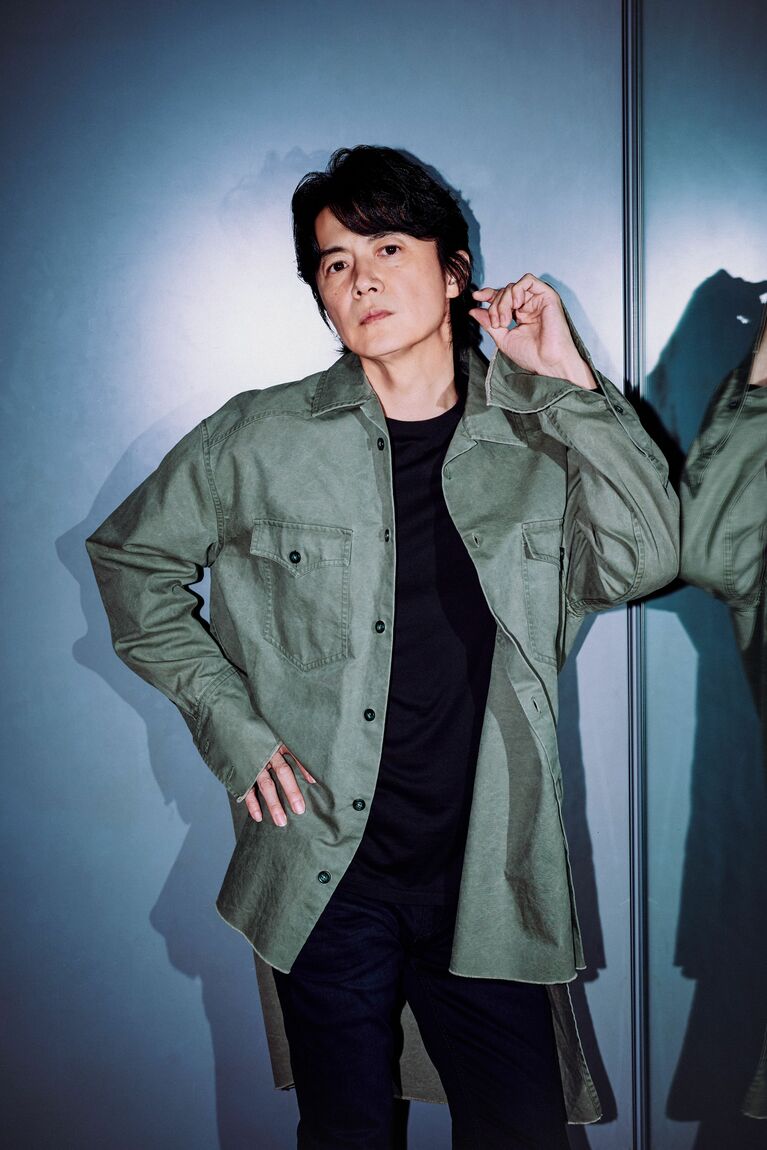 映画「ブラック・ショーマン」でダークヒーロー神谷武史を演じている福山雅治　撮影：SASU TEI　ヘアメイク：新宮利彦　スタイリング：二村毅