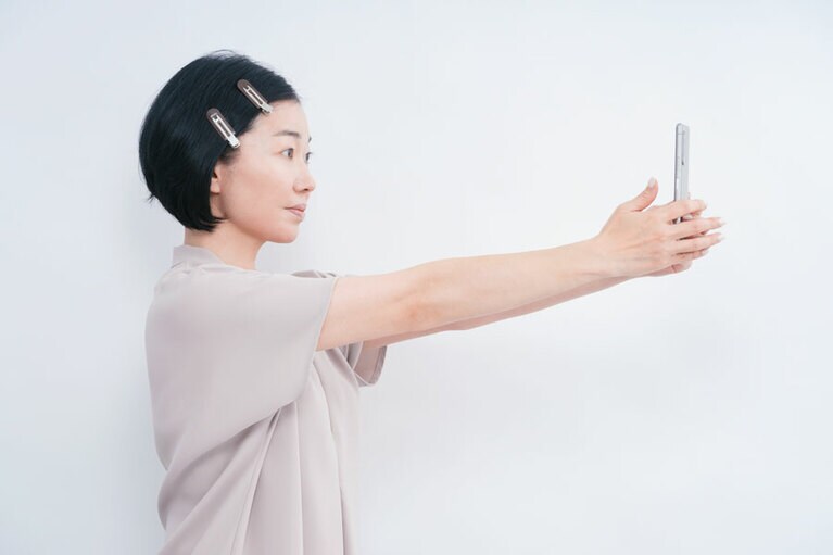 池田先生のご著書「骨格補正メイク 『顔の比率』を描き変えて、一生美人！」より。