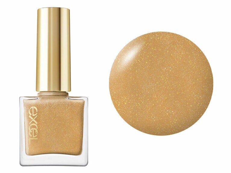 透明感の高いサニーイエロー。エクセル　ネイルポリッシュ　Ｎ　ＮＬ４２　幸福なひととき。