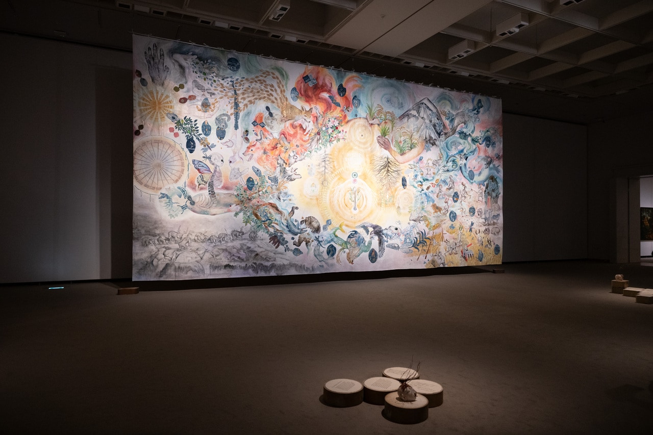 大小島真木+アグロス・アートプロジェクト《明日の収穫》 2017–18