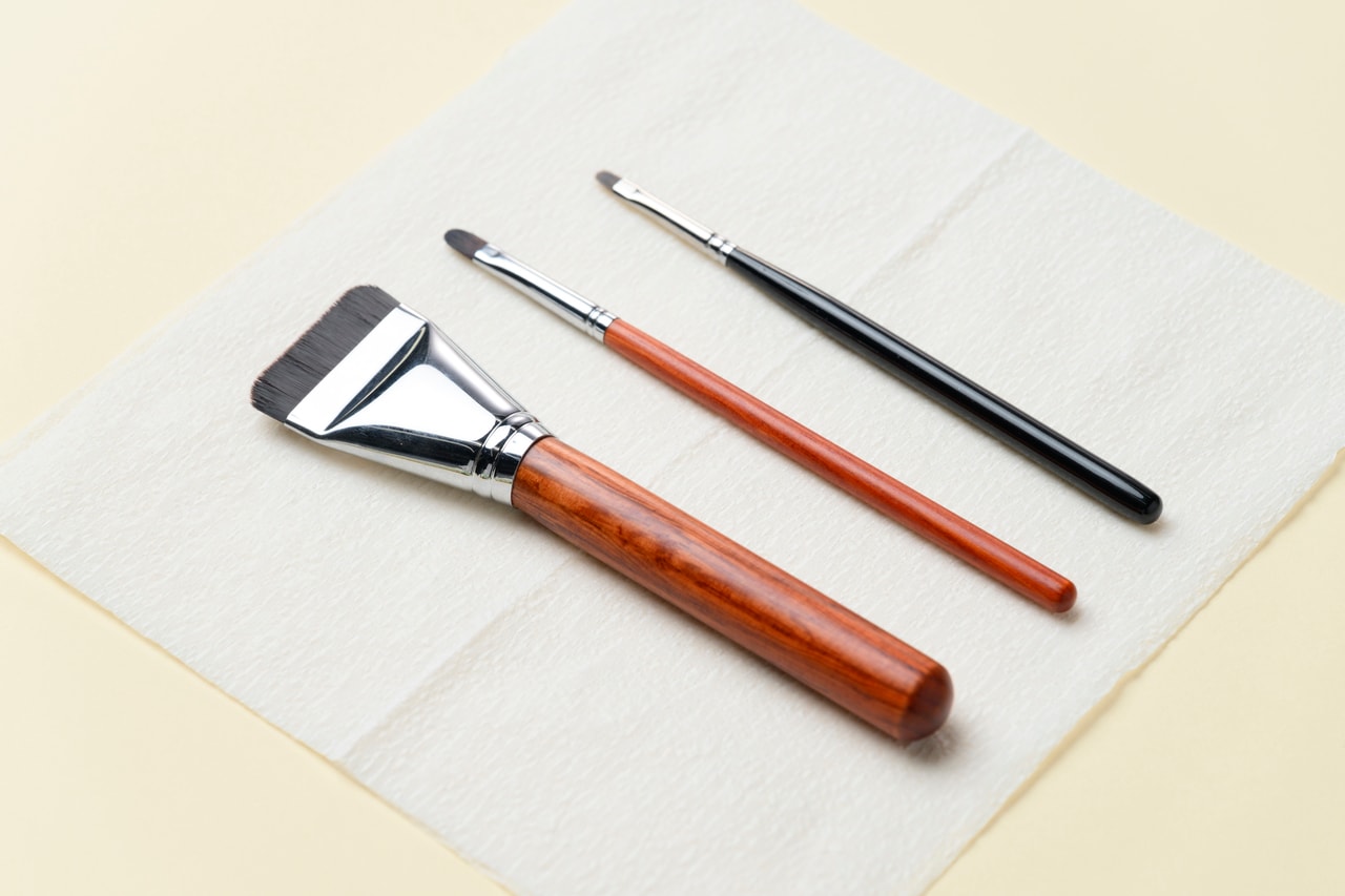 水分がしっかり飛ぶまで、時間をかけて乾かす。