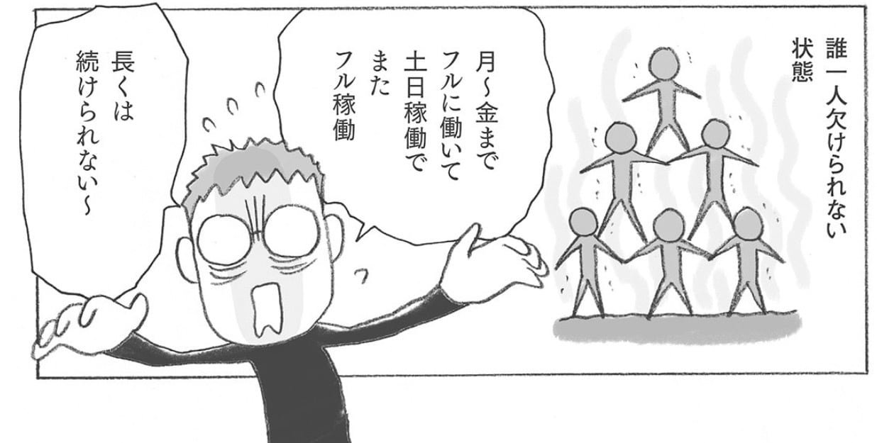 上大岡さんは山口、お姉さんは京都在住で、横浜に住むご両親を介護していた　©上大岡トメ／主婦の友社