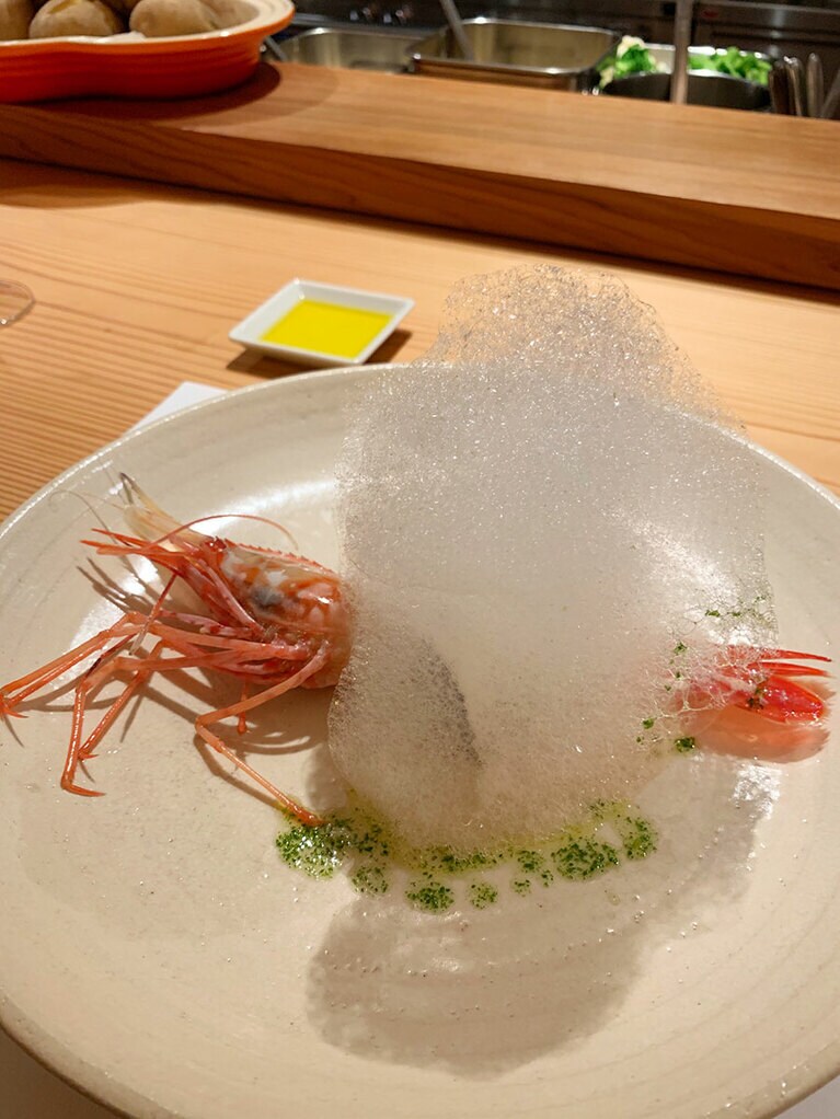 富山のボタンエビ。