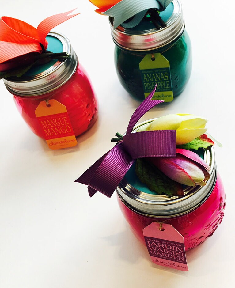 フタの上にお花までついて、かわいいの！