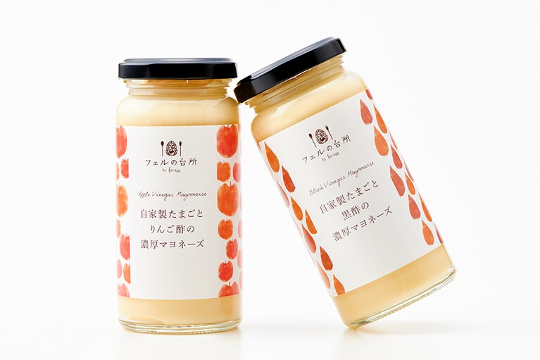 フェル・エッグ「自家製たまごの濃厚マヨネーズ」140g×2本入り 1,852円