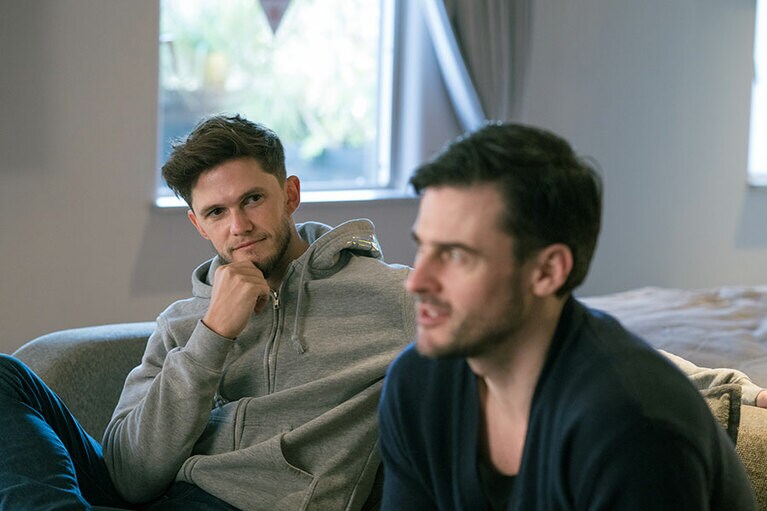 トム・プライヤー（左）とオレグ・ザゴロドニー