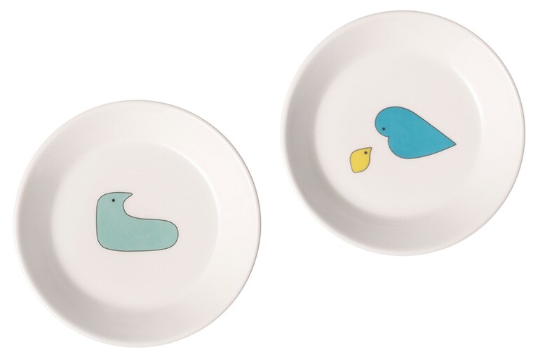 イッタラ×ミナ ペルホネン プレート 12cm 2枚セット マルチカラー 3,300円。