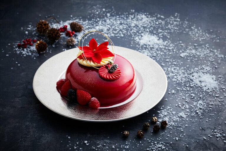 ホテル雅叙園東京「フレーズ・シャルドネ」(直径15cm、高さ5cm／5,200円)※アルコール使用。