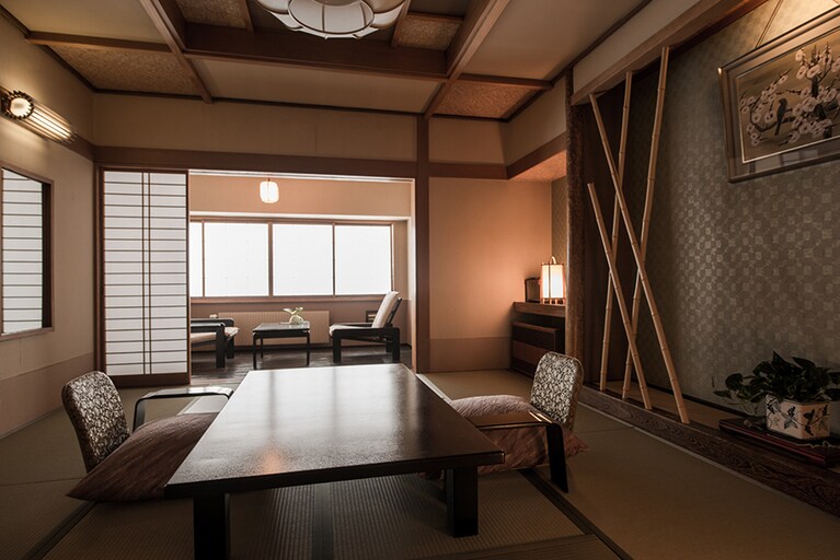 深山荘 高見屋［山形／蔵王温泉］お一人様専用和室。