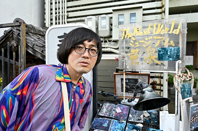 松原タニシ氏。